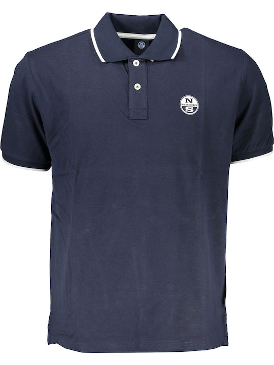 North Sails Polo Short Sleeve Blouse Blu