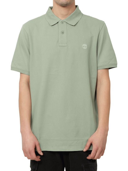 Timberland River Polo Short Sleeve Blouse Green
