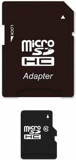 Card de memorie MicroSD de 64 Gb Siks include adaptor SD Clasa 10 Viteză mare Compatibil cu cameră video auto DVR Cameră de supraveghere Telefon Laptop Tabletă Negru