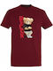 Kinder-T-Shirt Bordeaux