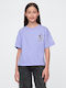 Детска блуза Warm Violet Graphic
