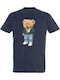 Kids' T-shirt Blue Marin