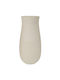 Ceramic Vase 24x50cm White