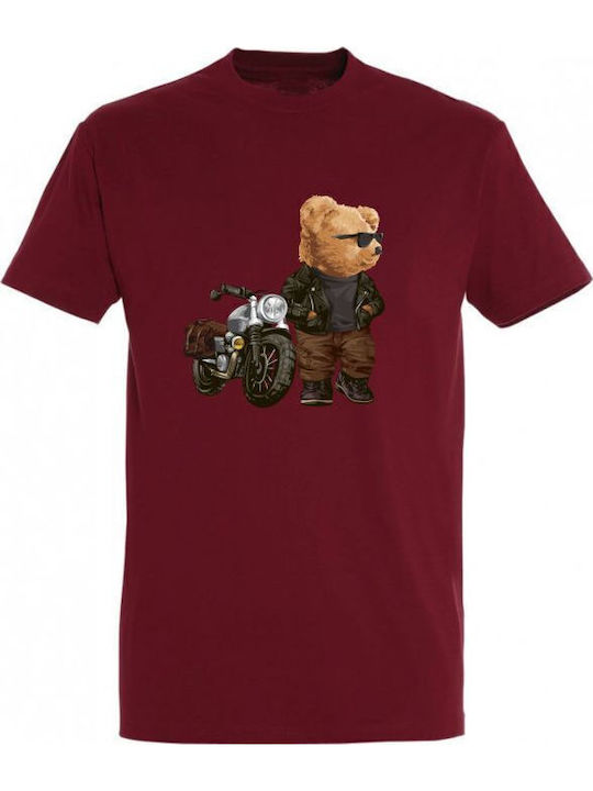 Kinder-T-Shirt Bordeaux