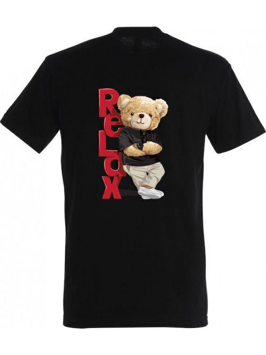 Kinder-T-Shirt Schwarz