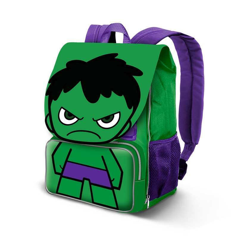 Marvel Hulk Expandable Backpack Kindergarten School Bag 34cm 