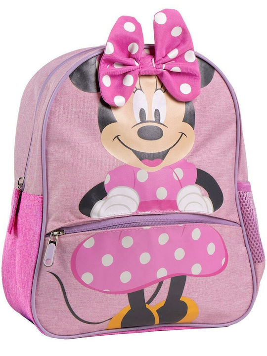 Ghiozdan Scoala Minnie Mouse Roz 26 X 3 X 32 Cm