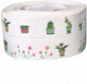 Siks Insulating Adhesive Tape Antistatic Bathroom Kitchen Durable Easy To Clean 3.2 M Cactus Model