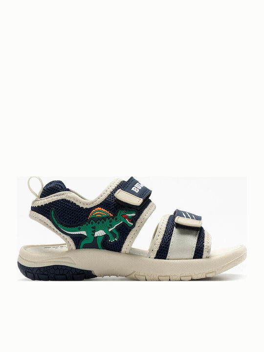 Kinder Sandalen mit Klettverschluss & Lichtern Grün