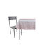 Ankor Tablecloth Stain Resistant Scattered Leaves Salmon Shades 140x140cm