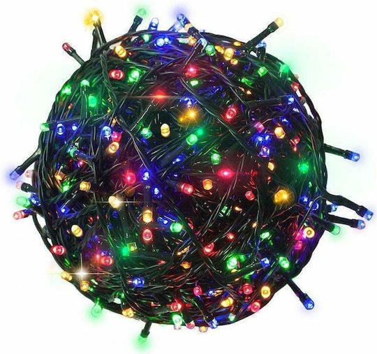 1000 Lămpițe LED 100m. Multicolore tip Șir 1buc