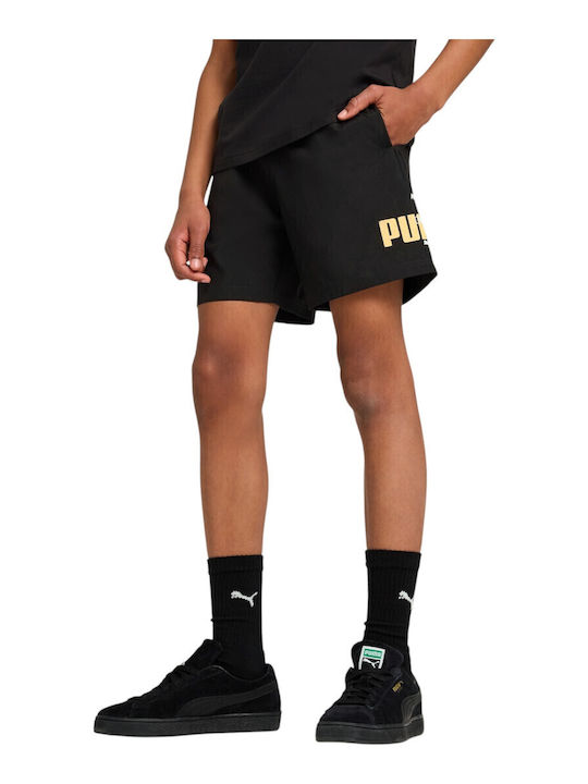 PUMA Kids' Athletic Shorts/Bermudas Ess Logo La...