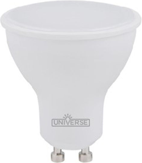 Universe Λάμπα LED 9W για Ντουί GU10 και Σχήμα MR16 Φυσικό Λευκό