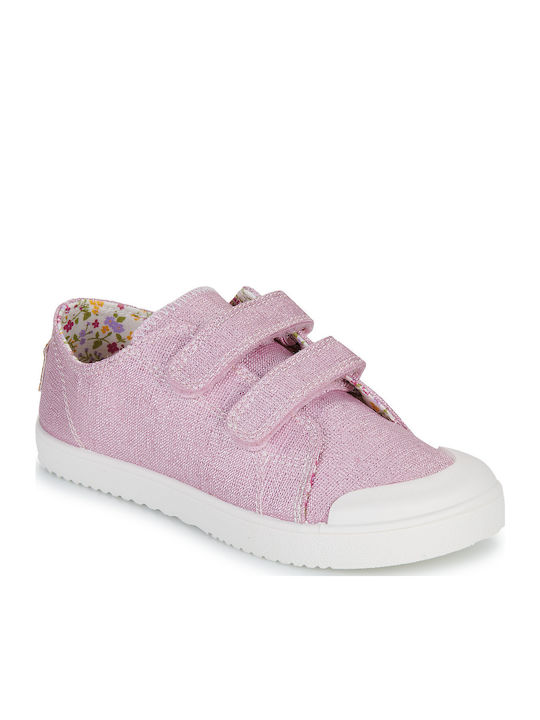 Παιδικά Sneakers με Σκρατς Ροζ