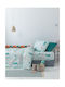 Palamaiki Sheet Set Single with Elastic Band Cotton My Kingdom Green 170x260cm 3pcs