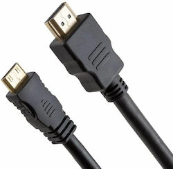 FeelWorld 12583 mini HDMI de sex masculin - HDMI de sex masculin 1m Negru