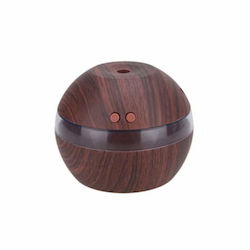 Siks Aromatherapy Humidifier Essential Oil Diffuser Usb Powered Dark Wood Color