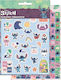 Gim Αυτοκόλλητα Stitch για Παιδιά 3+ Ετών