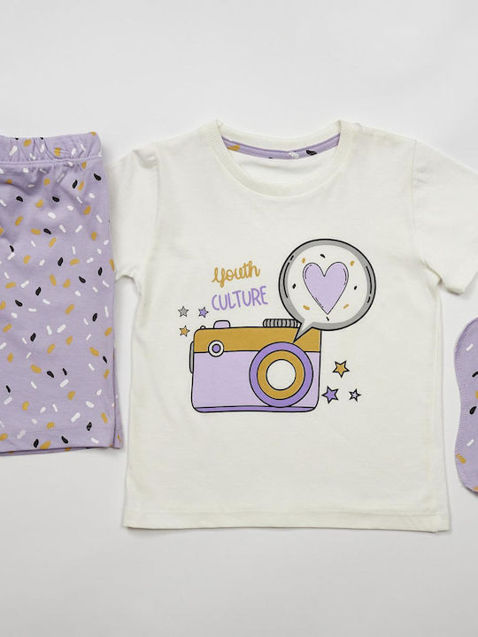 Evita Kids' Pajamas Summer Lilac Youth Culture