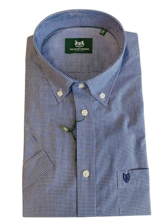 The Bostonians Chester Short Sleeve Cotton Shir...
