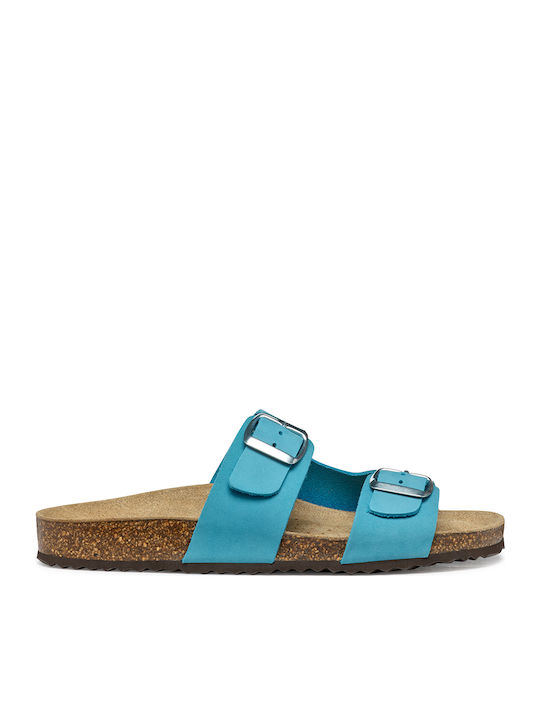 Geox Brionia Γυναικεία Σανδάλια Μπλε