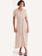 Summer Midi Shirt Dress Multicolour