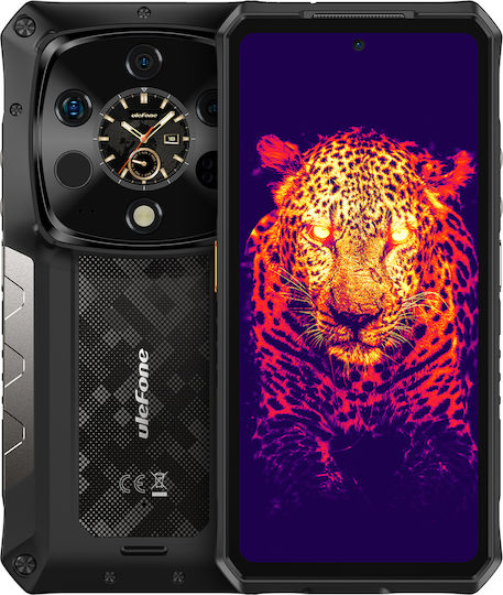 Ulefone Armor 28 Ultra Thermal 5G Dual SIM (16/1TB) Ανθεκτικό Smartphone Μαύρο