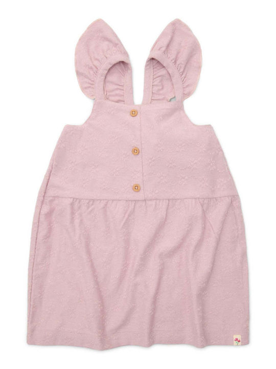 Children's Dress Sleeveless Floral Lilac