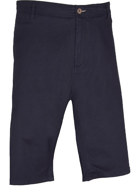 Double Men's Shorts Blue