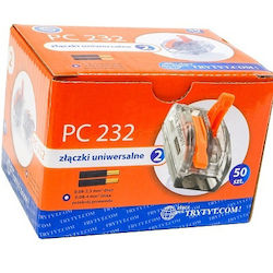 Self-locking Connector 2x0.2-4mm Click Pc 232 Trytyt 50pcs
