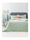 Palamaiki Jenn/2 Σετ Κουβερλί King Size Microfiber Green 260x240cm