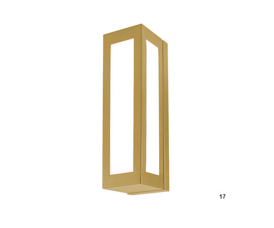 Luma Wall-Mounted Outdoor Lighting E27 13x10x36cm