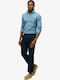 D2 Stud Merchant Linen Pant Παντελόνι Μπλε