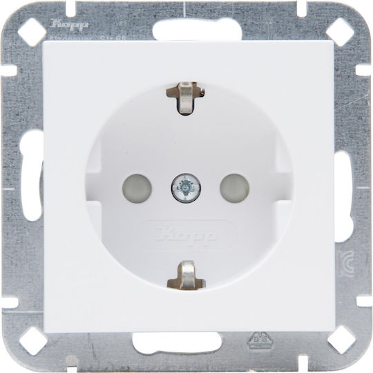 Kopp Hk07 Power Socket Gray 1pcs