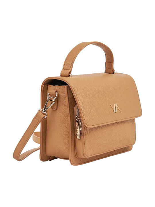 Verde Damentasche Umhängetasche Beige