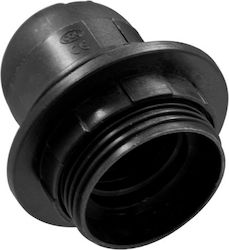 Universe Steckdosenadapter mit E27 Glühbirnensockel
