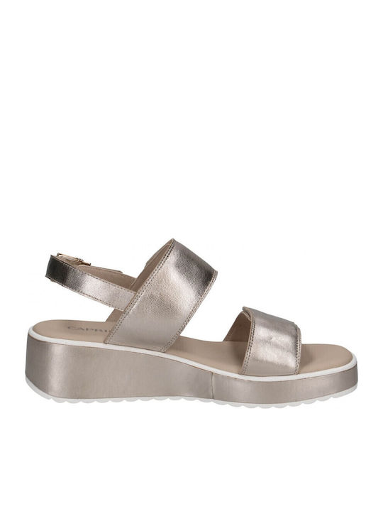 Caprice Damenplattformen Beige