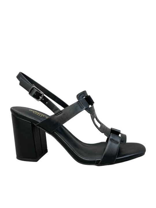 Adam's Shoes Sandals Black