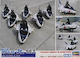 Hasegawa Φιγούρα Μοντελισμού Blue Impulse Jr Set 1:48 X48-22 36022