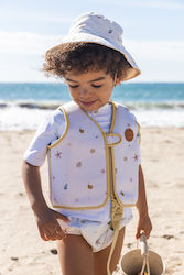 Saro Kids' Neoprene Swimming Vest White Float Saro Kids' Neoprene Swimming Vest White Float