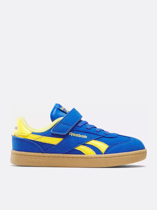 Smash Edge Kids Sneakers with Scratch Blue