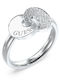 Guess Blooming Summer Ring with Zircon made of Steel