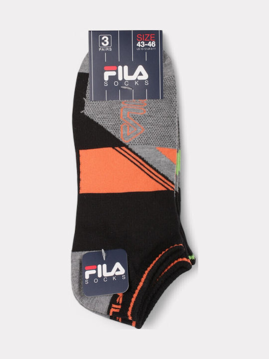 FILA Șosete Black 3Pachet