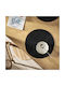 Gofis Home Round Plastic Black Placemat