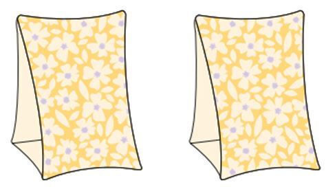 Swim Essentials Μπρατσάκια Παιδιά 0-2 Ετών "yellow Flowers"