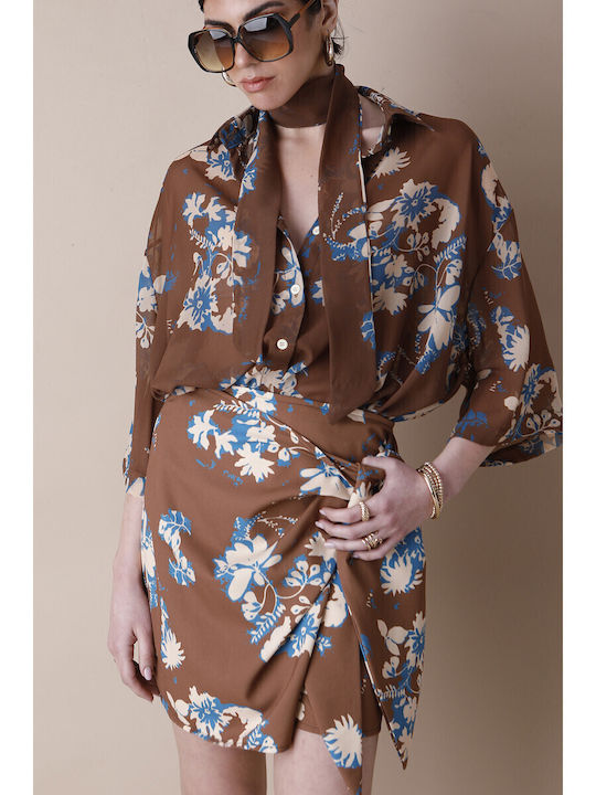Bee Me Mini Skirt Envelope Brown