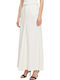 Denim Maxi Rock OffWhite