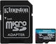 Kingston Canvas Go Plus microSDXC 256GB U3 V30 ...