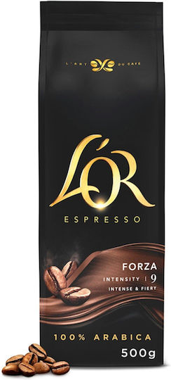 L'Or Cafea Espresso Arabica Boabe 500gr