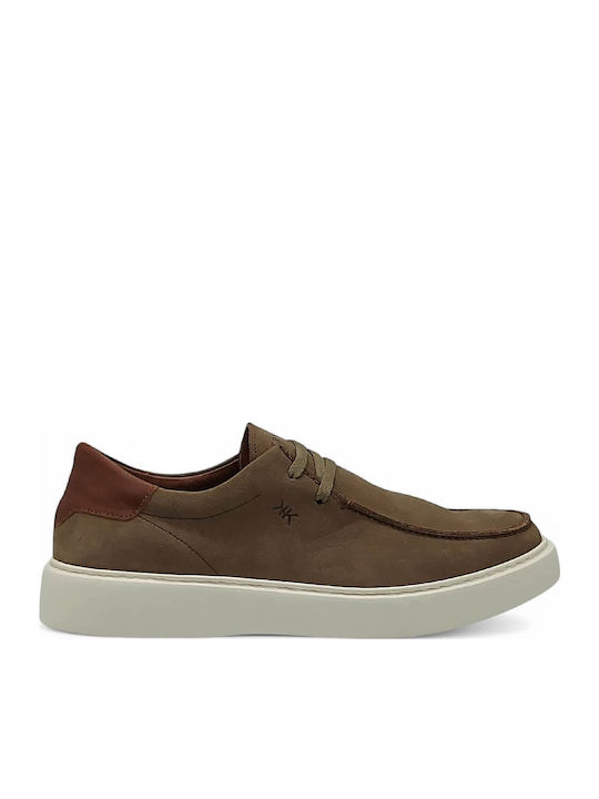 Kricket Leder Herren Freizeitschuhe Beige